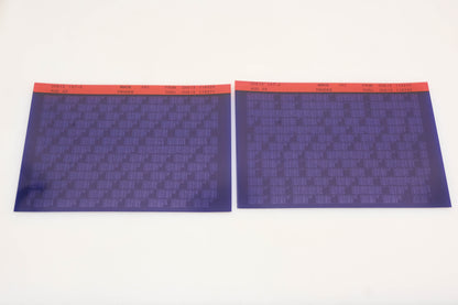 Mack CH613 157-2, CH613 157-3 CH613119038 - CH613119725 VRI Microfiche Lot of 2 NOS