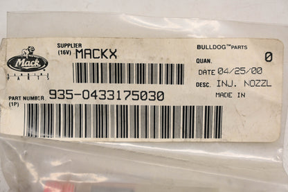 Mack 935-0433175030, 0433175030 Bosch Injection Nozzle NOS