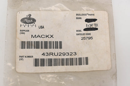 Mack 43RU29323, 25191532 Trim Screw NOS