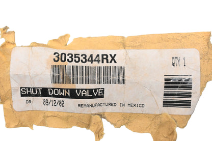 Cummins 3035344RX Remanufactured Shut Down Valve Kit