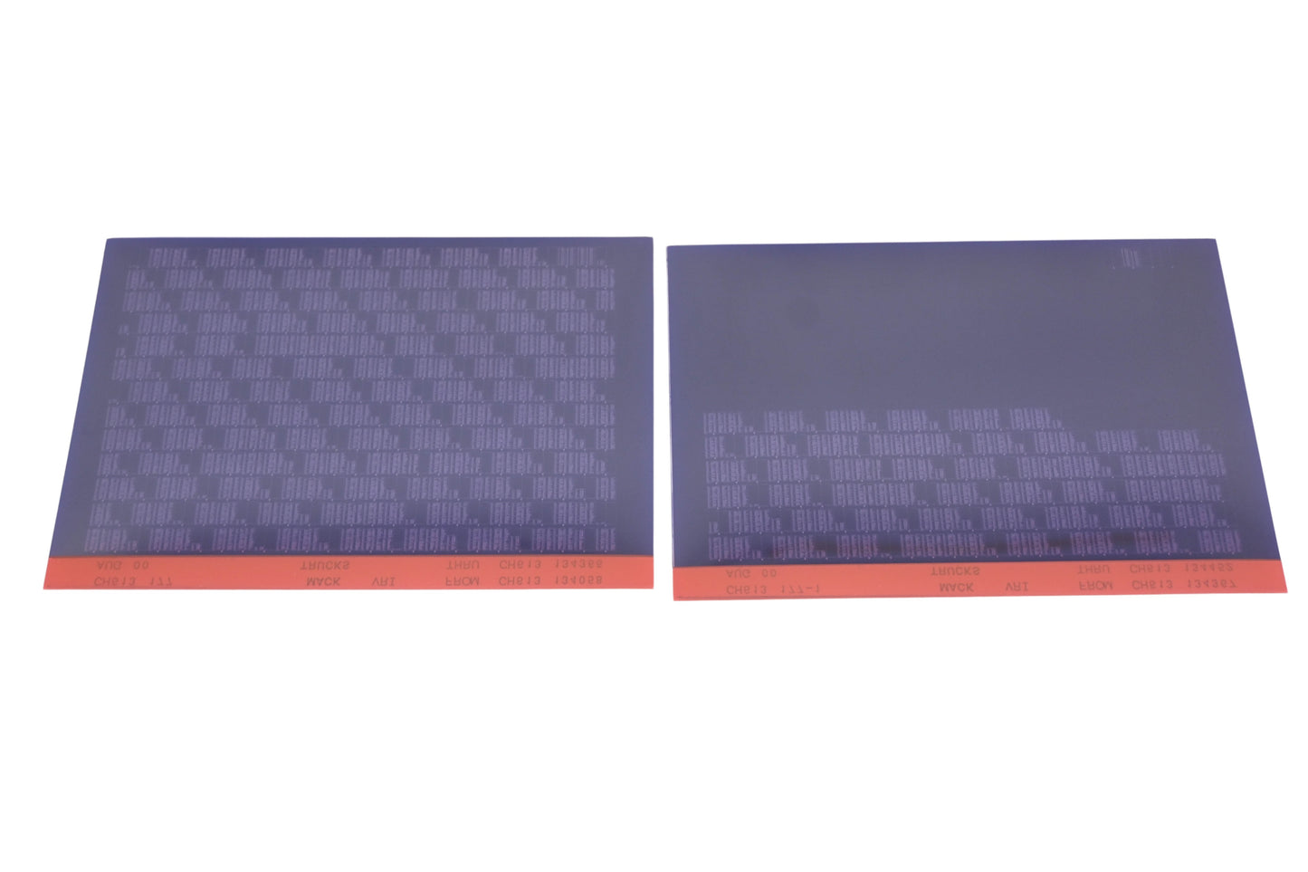 Mack CH613 177, CH613 177-1 CH613134058 - CH613134452 VRI Microfiche Lot of 2 NOS