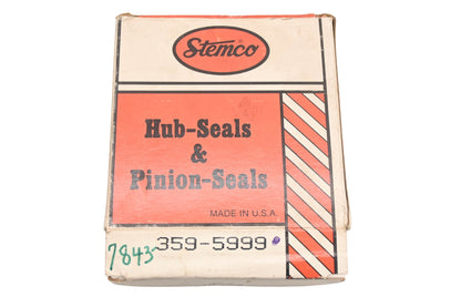 Stemco 359-5999, 7843-3595999 Axle Hub Cap Window Seal Kit NOS