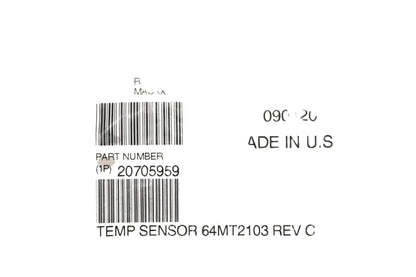 Mack 20705959, 64MT2103 Coolant Temperature Sensor Rev C NOS