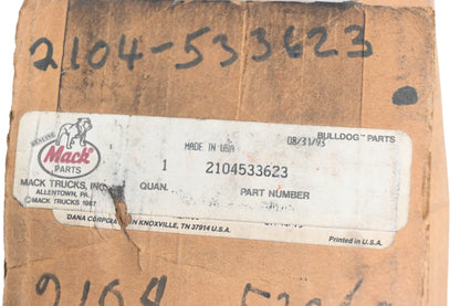 Mack 2104-533623 Mainshaft Assembly NOS