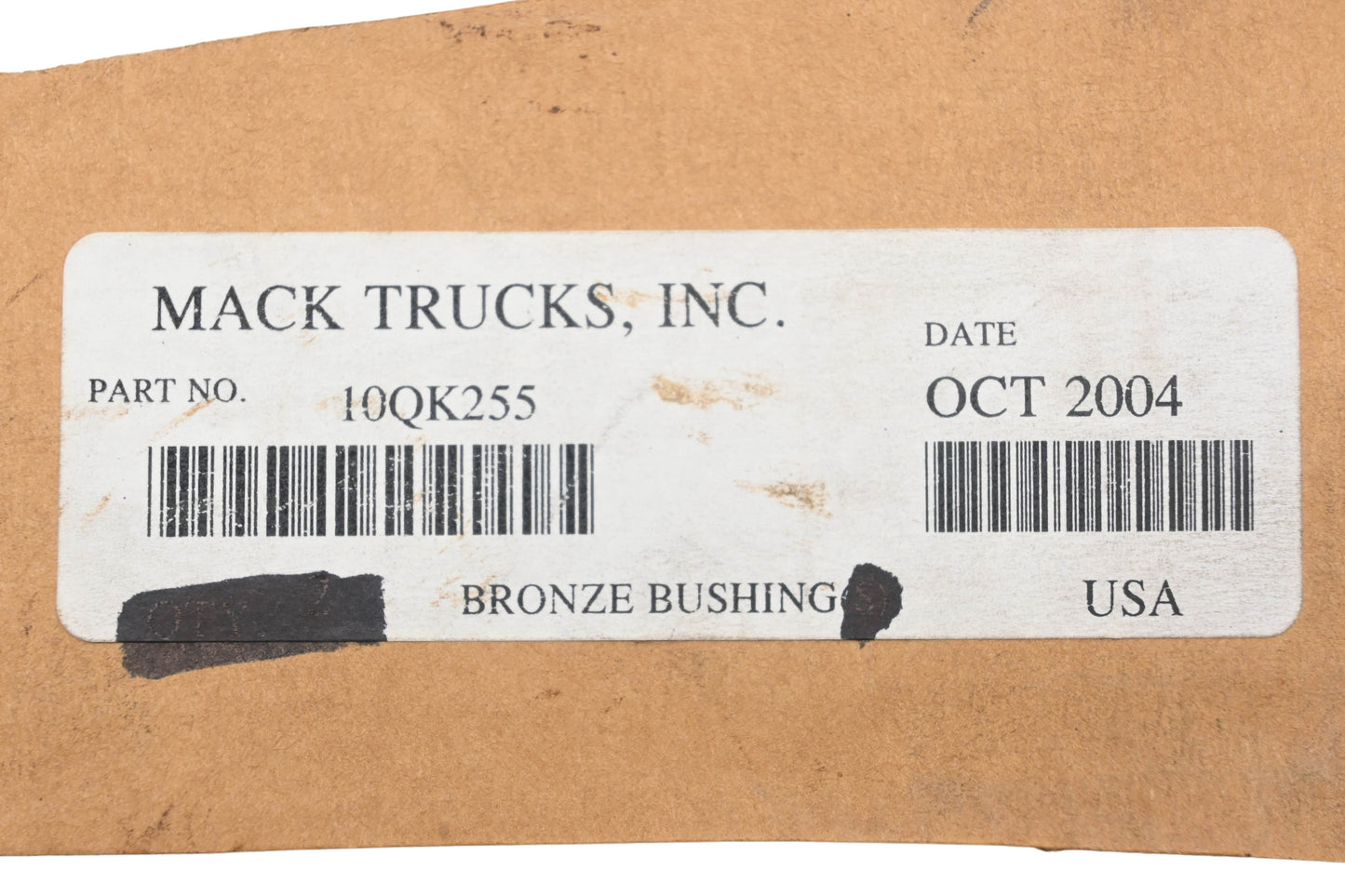 Mack 10QK255 Bronze Bushing NOS