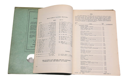 Mack 2389 1956 Model B-60T Truck Parts List Manual