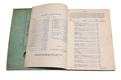 Mack 2342 1955 Model B-421T Parts List Manual