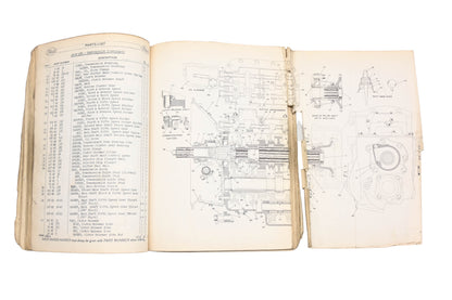 Mack 2216 1953 END673 Diesel Engine Parts List Manual