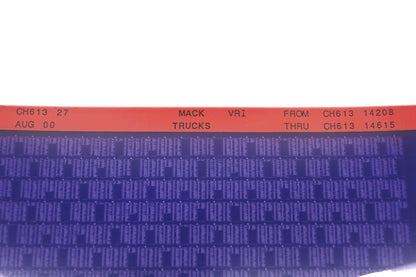 Mack CH613 27 CH61314208 - CH61314615 VRI Microfiche NOS