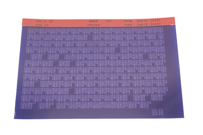 Mack CH613 62 CH61336225 - CH61336584 VRI Microfiche NOS