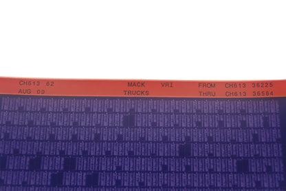 Mack CH613 62 CH61336225 - CH61336584 VRI Microfiche NOS