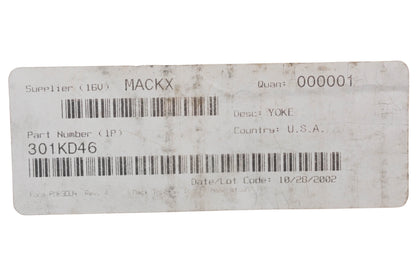 Mack 301KD46 Yoke NOS