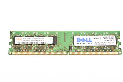 Hynix HYMP512U64BP8-Y5, SNPU8622C/1G Dell 1GB 2Rx8 PC2-5300U-555-12 DDR2 Memory Stick