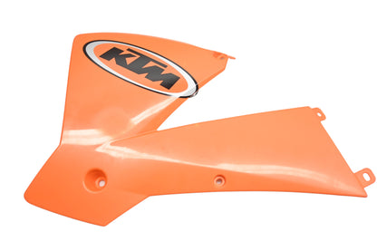 New OEM KTM 5030815000004 Orange Lefthand Radiator Shroud NOS