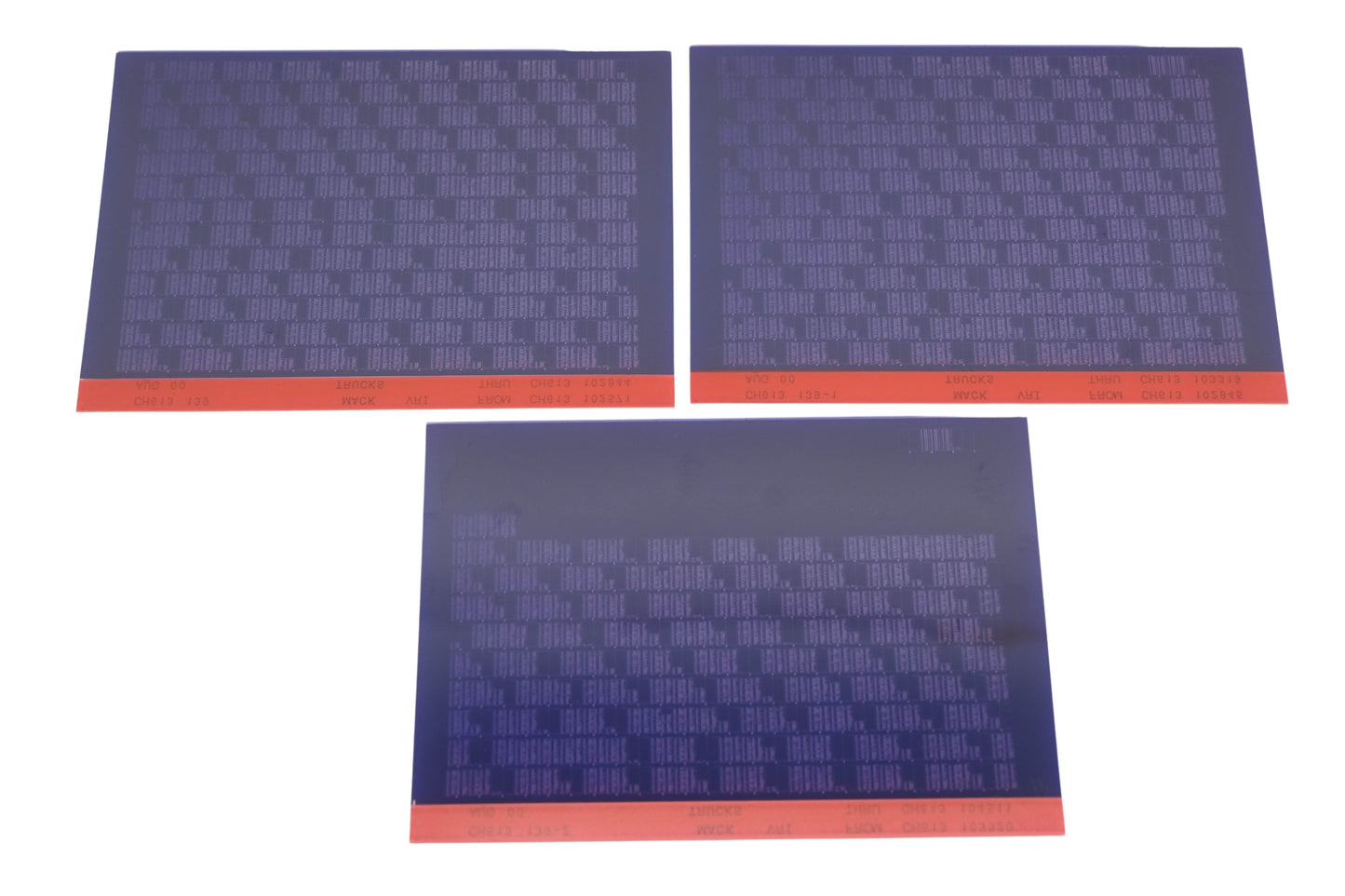 Mack CH613 139, CH613 139-1, CH613 139-2 CH613102571 - CH613104511 VRI Microfiche Lot of 3 NOS