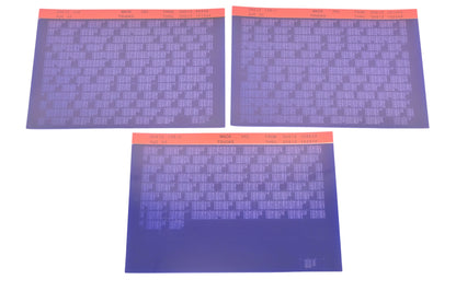 Mack CH613 138, CH613 138-1, CH613 138-2 CH61399556 - CH613102570 VRI Microfiche Lot of 3 NOS