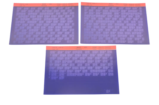 Mack CH613 138, CH613 138-1, CH613 138-2 CH61399556 - CH613102570 VRI Microfiche Lot of 3 NOS