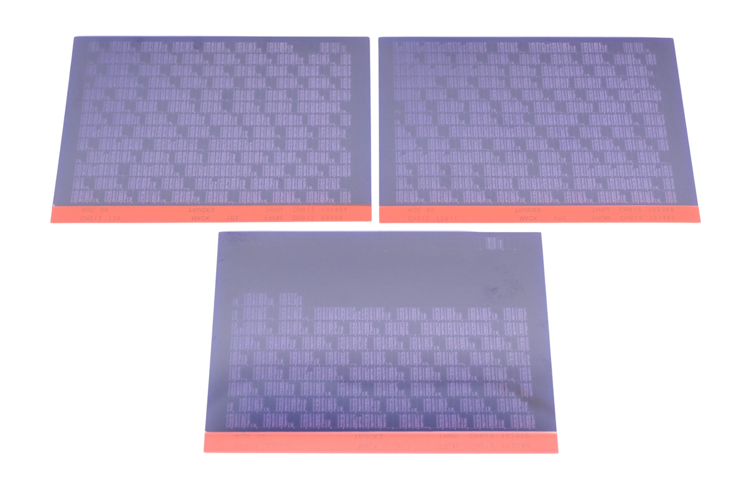 Mack CH613 138, CH613 138-1, CH613 138-2 CH61399556 - CH613102570 VRI Microfiche Lot of 3 NOS