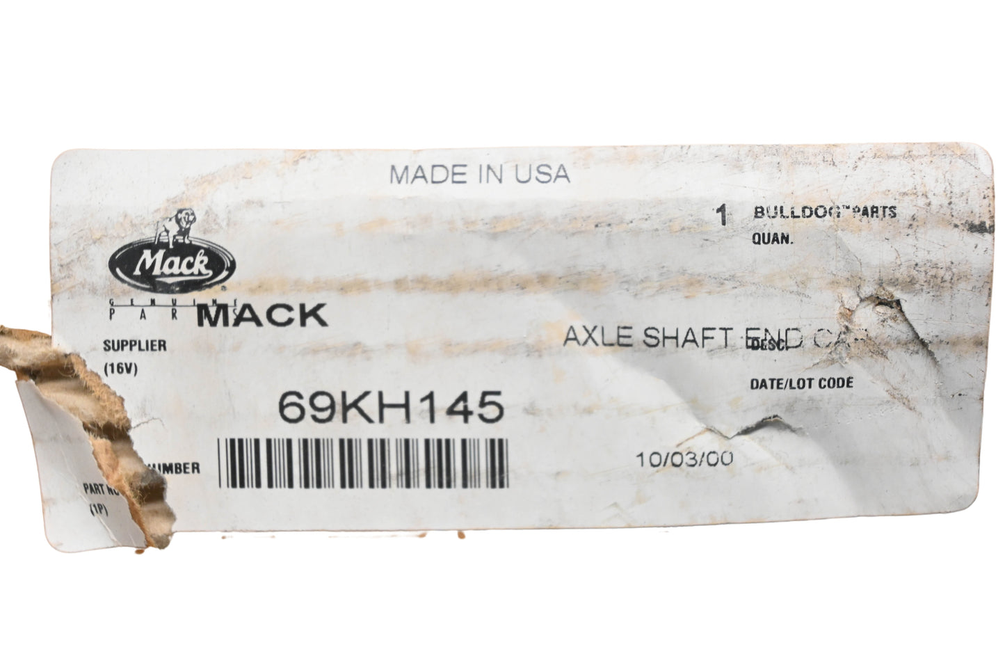 Mack 69KH357, 69KH145, 69KHF357 Wheel Hub NOS