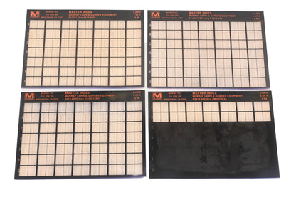 Murray AN002-99 Master Index Lawn & Garden Equipment Rev:3/98 Microfiche Lot
