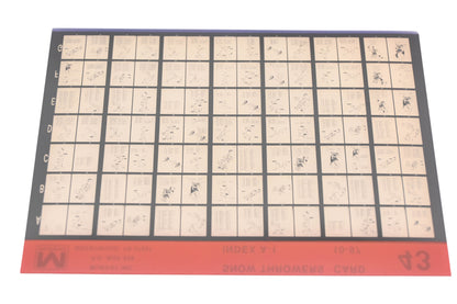 Murray 43 Snow Throwers Index A-1 Rev:10/97 Microfiche