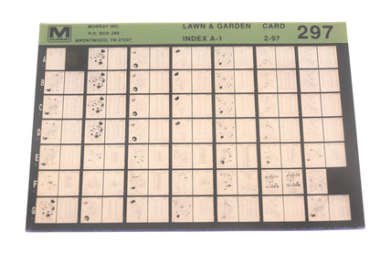 Murray 297 Lawn & Garden Index A-1 Rev:2/97 Microfiche