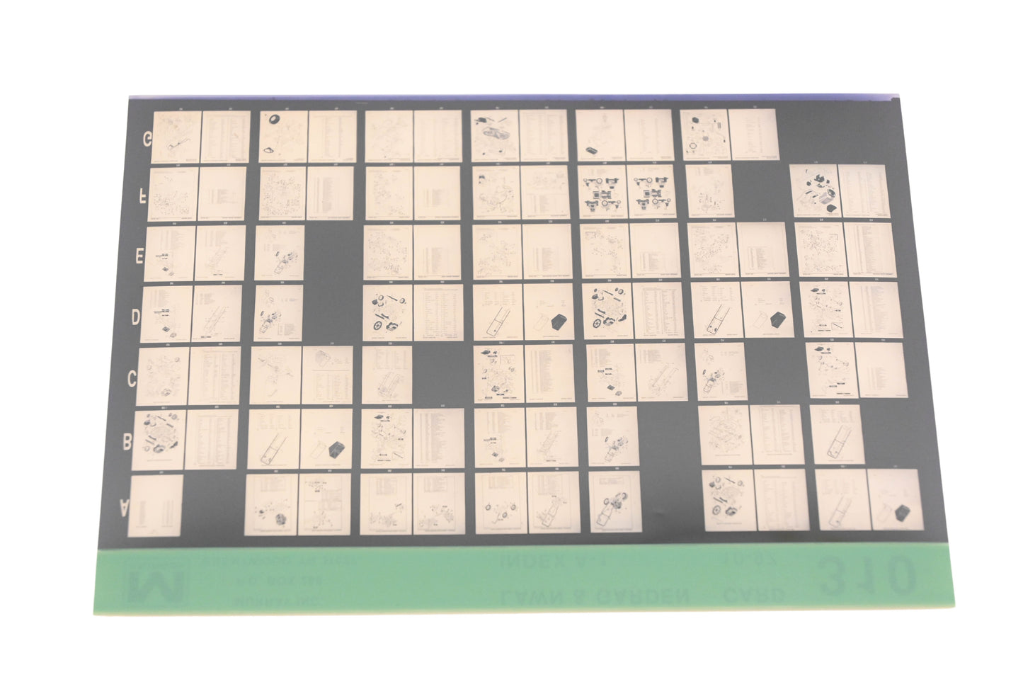 Murray 310 Lawn & Garden Index A-1 Rev:10/97 Microfiche
