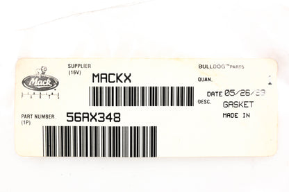 Mack 56AX348 Gasket NOS
