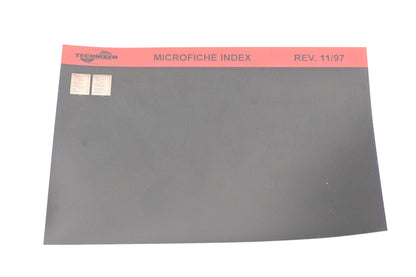 OEM Tecumseh AN002-111 Microfiche Index Rev:11/97