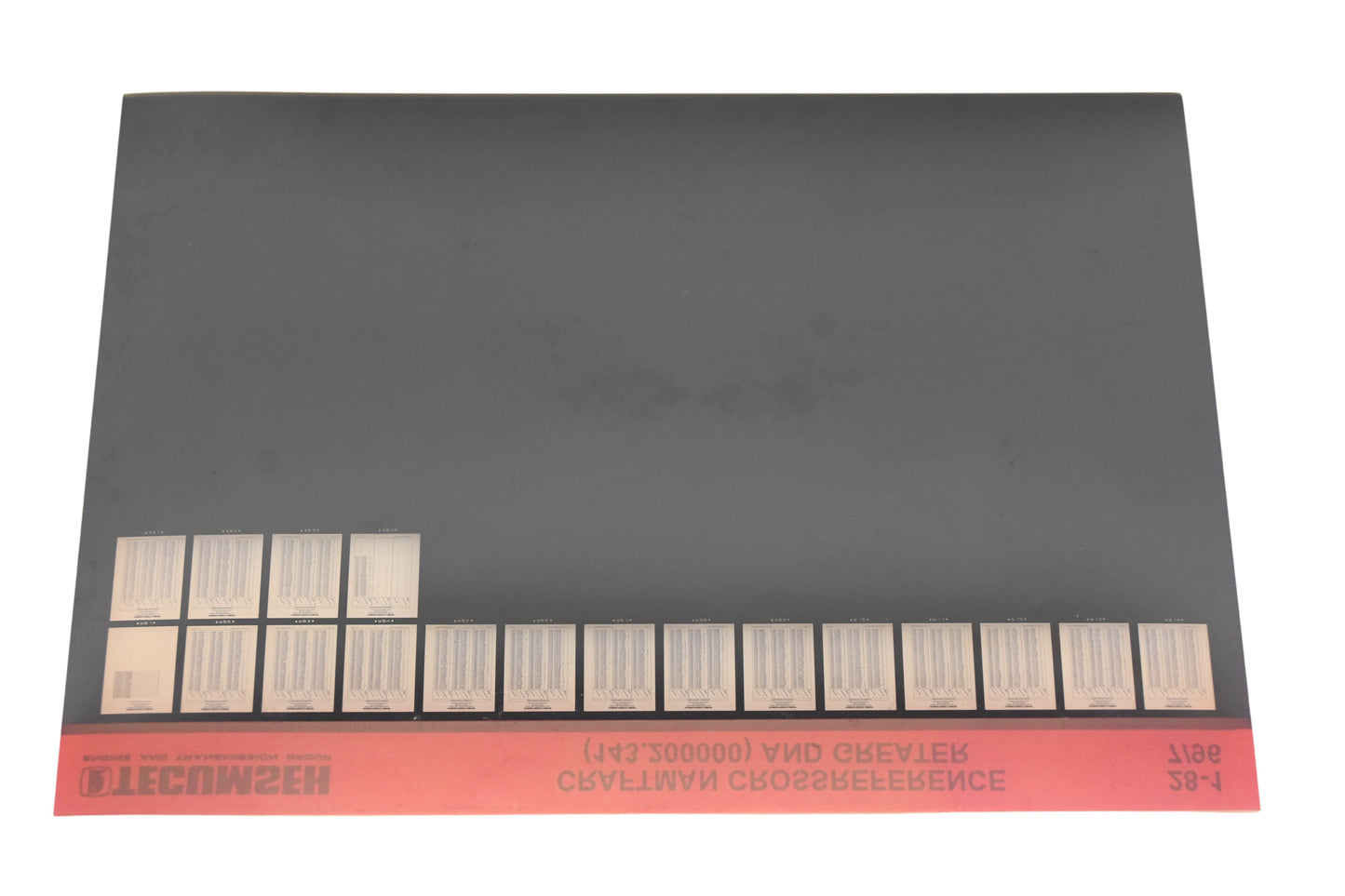 OEM Tecumseh 28-1 Craftsman Cross Reference 143.200000+ Rev7/96 Microfiche