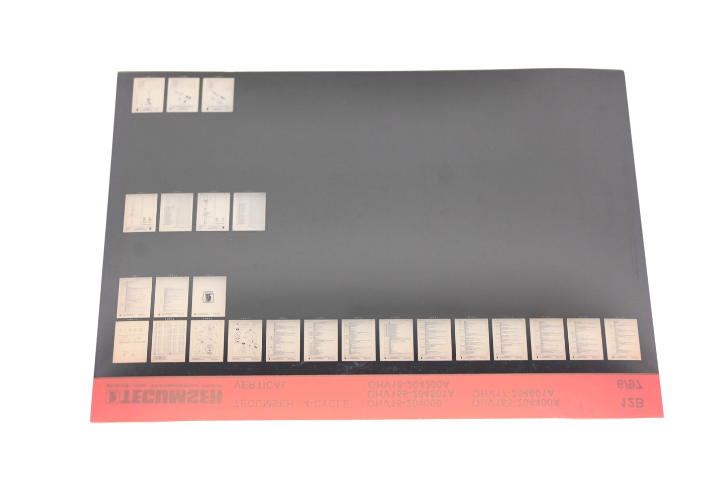OEM Tecumseh 12B 4-Cycle Vertical OHV Rev:6/97 Microfiche
