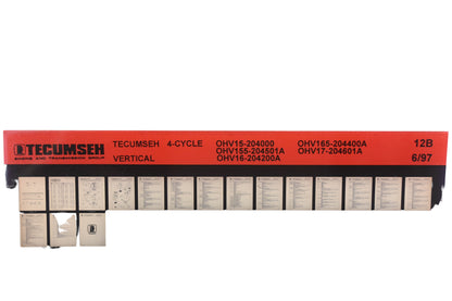 OEM Tecumseh 12B 4-Cycle Vertical OHV Rev:6/97 Microfiche