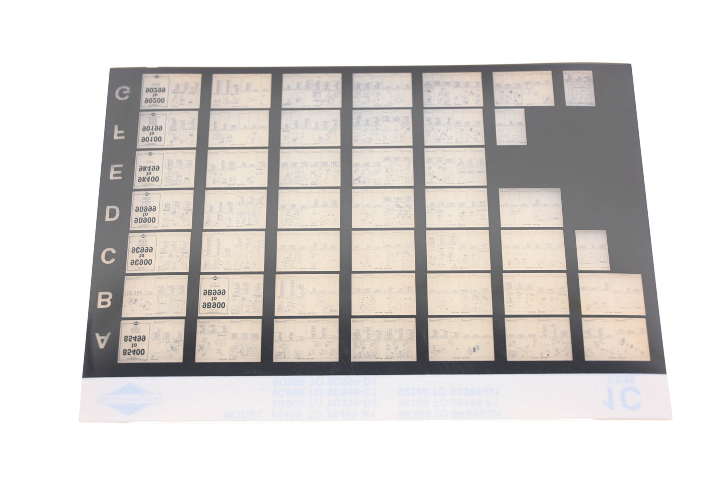 OEM Briggs & Stratton 1C Model Info Rev:3/98 Microfiche