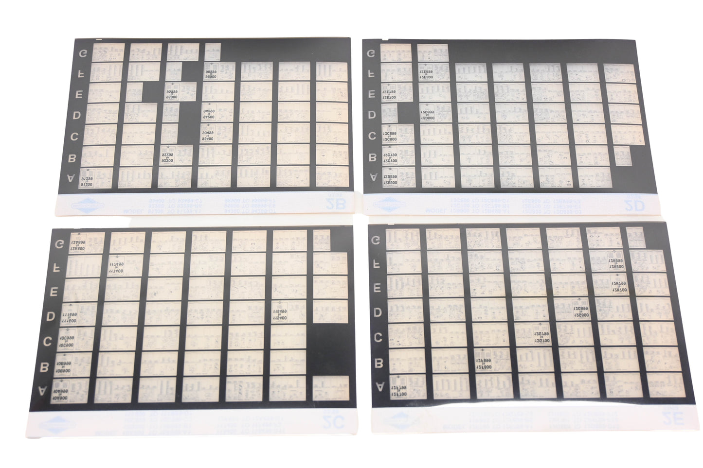 OEM Briggs & Stratton 2B, 2C, 2E Model Info Rev:3/98 Microfiche Lot