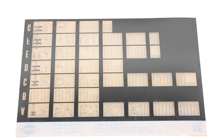 OEM Briggs & Stratton 3E Model Info Rev:8/94 Microfiche