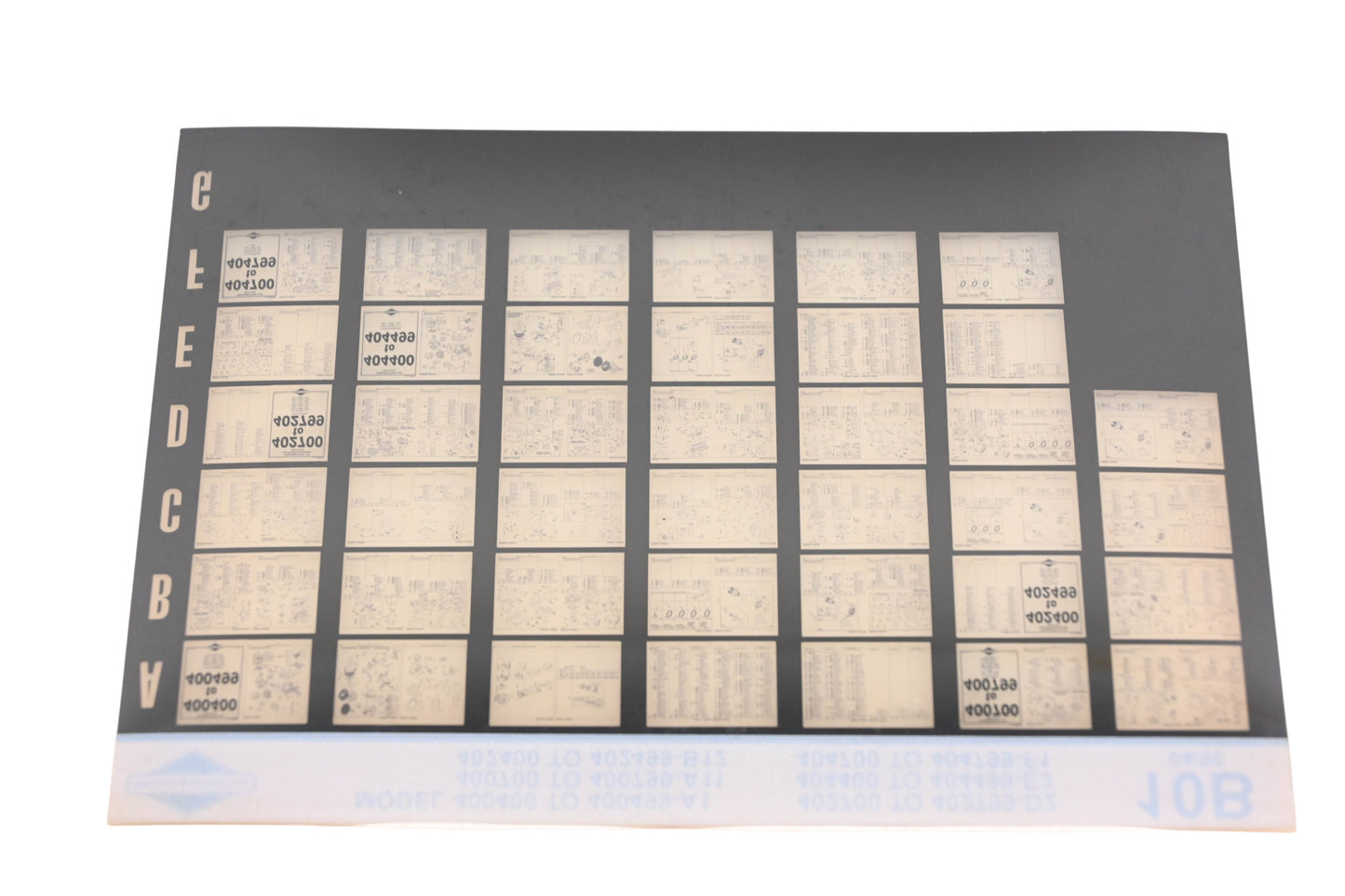OEM Briggs & Stratton 10B Model Info Rev:4/96 Microfiche