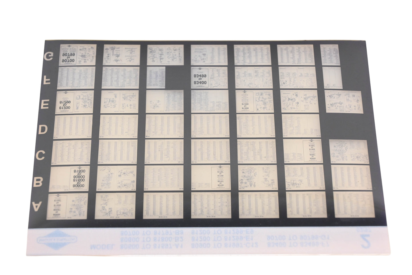 OEM Briggs & Stratton 2 Model Info Rev:2/97 Microfiche