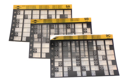 OEM Briggs & Stratton 9A, 9B, 9C Model Info Rev:3/97 Microfiche Lot