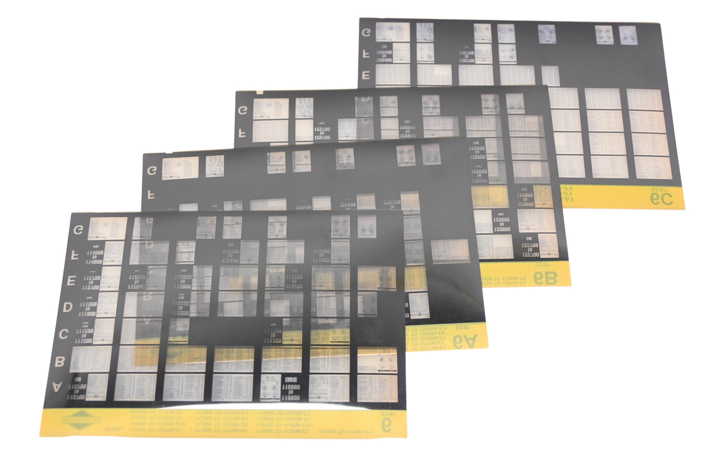 OEM Briggs & Stratton 6, 6A, 6C Model Info Rev:3/97 Microfiche Lot