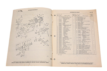 OMC 383100 1968 90hp DU-15S DUE-15S Parts Catalog