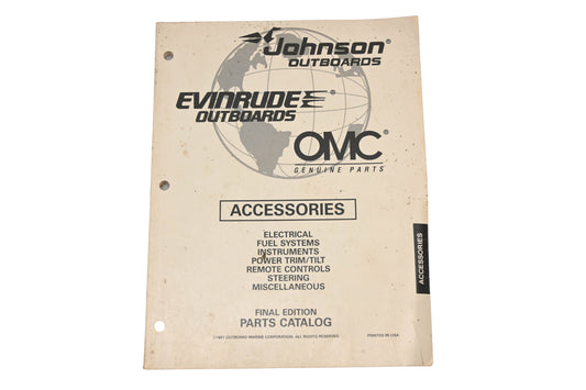 OMC 176729 1997 Accessories Parts Catalog