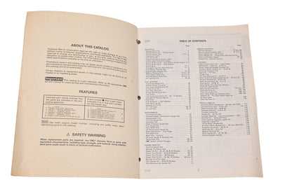OMC 176729 1997 Accessories Parts Catalog