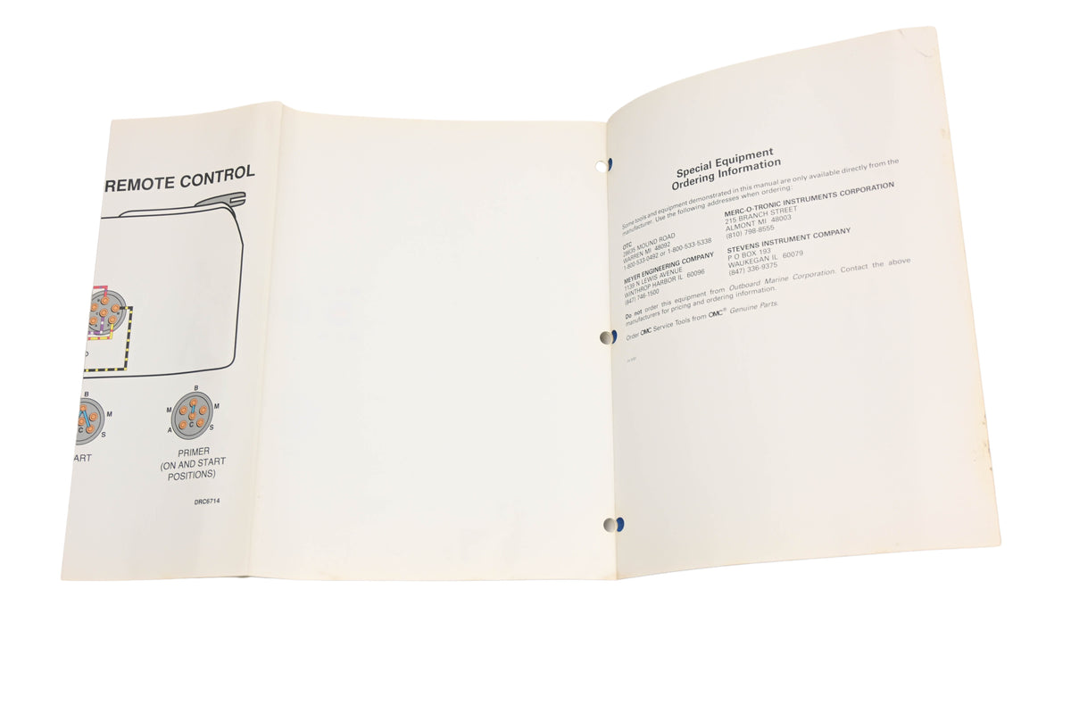 OMC 520204 Johnson Evinrude Outboard 9.9-30 2 Cylinder Service Manual