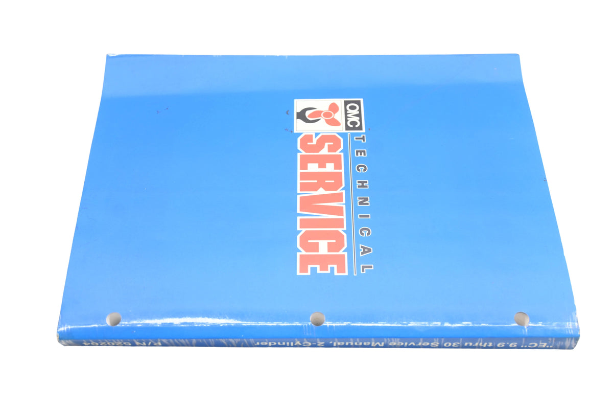 OMC 520204 Johnson Evinrude Outboard 9.9-30 2 Cylinder Service Manual