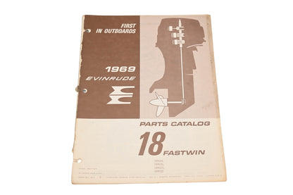 Evinrude 279132 1969 18 Fastwin 18902B,189903B,18902D,18903D Parts Catalog