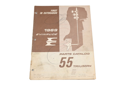 Evinrude 279138 1969 55 Triumph 55972C,55973C,55972A,55973A Parts Catalog