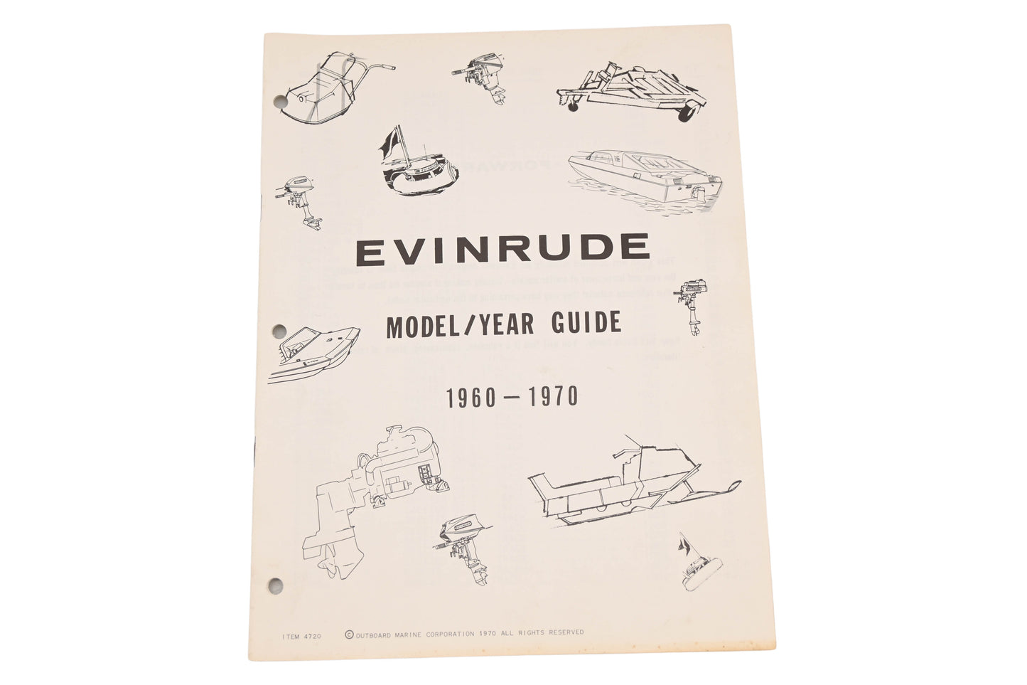 Evinrude 4720 1960-70 Model Year Guide