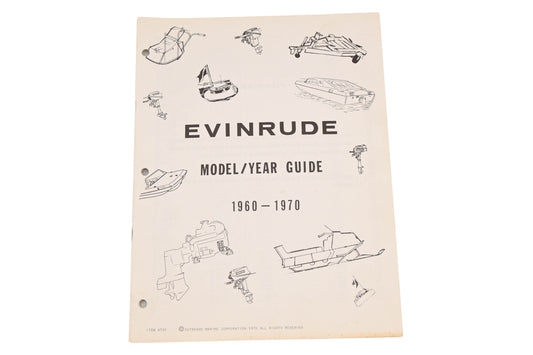 Evinrude 4720 1960-70 Model Year Guide