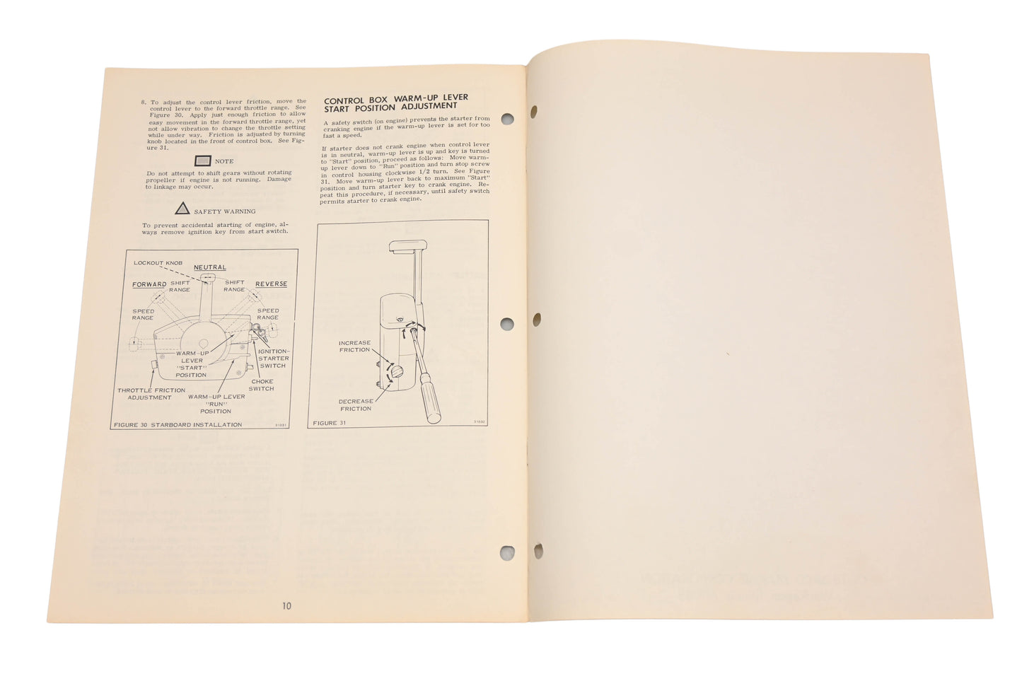 OMC 318318 1972 50-135hp Remote Control Installation Operation Instruction