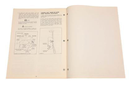 OMC 318318 1972 50-135hp Remote Control Installation Operation Instruction